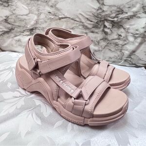 Mark Nason Blush Pink Sandals